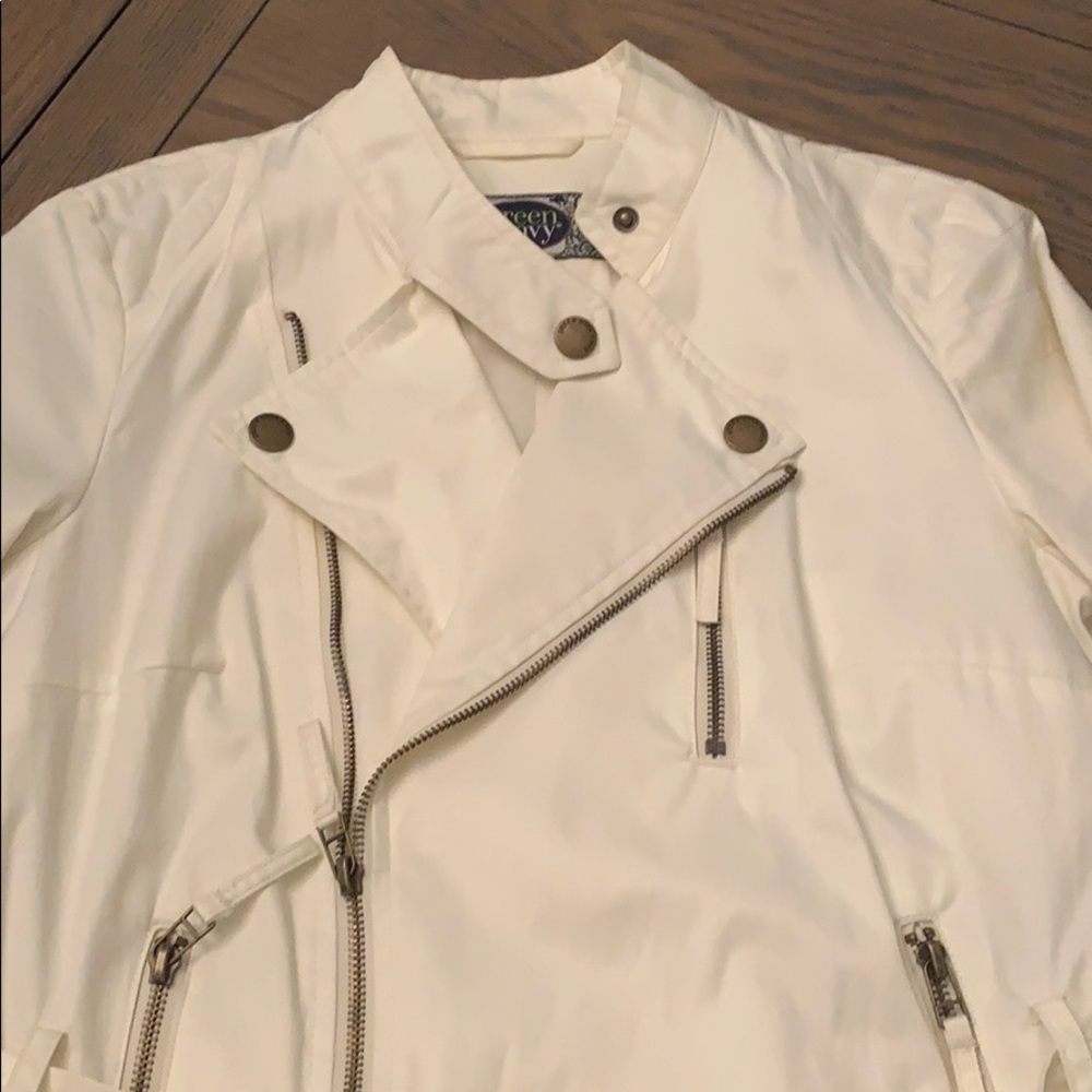 Belted Moto Jacket - Picture 4 of 7